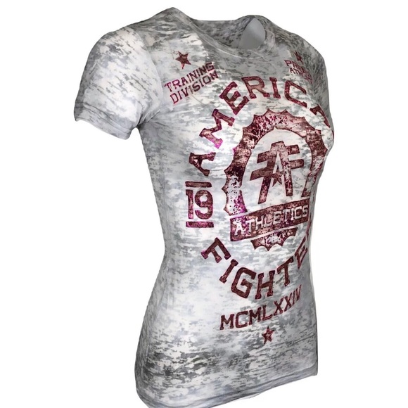 AMERICAN FIGHTER Womens T-Shirt MARYLAND Athletic - Picture 5 of 7